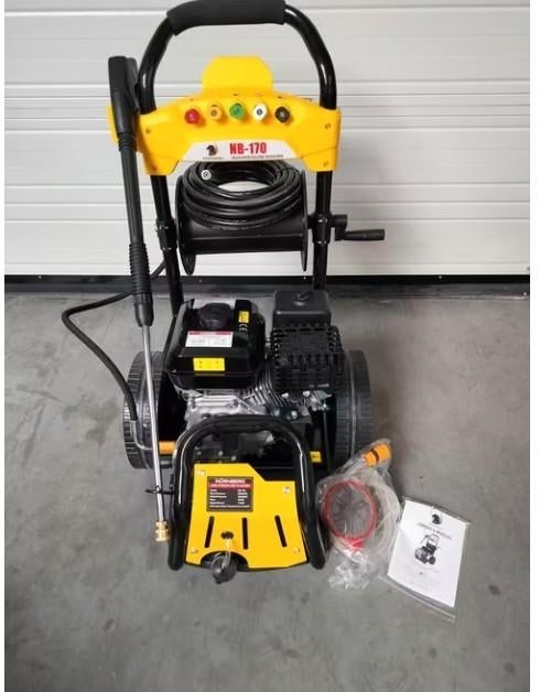 Nurnberg hogedrukreiniger Hyundai motor , 7PK. Nieuw!!!, Tuin en Terras, Hogedrukreinigers, Ophalen, Benzine, Nurnbergtools, Nieuw