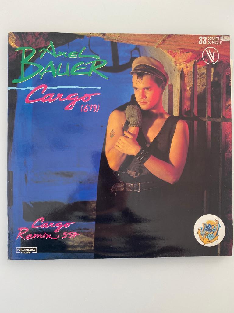12" Axel Bauer - Cargo limited  1983, Enlèvement ou Envoi, Utilisé, 12 pouces