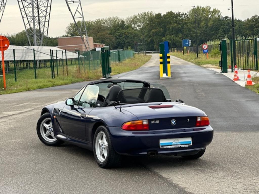 BMW Z3 1.8i Roadster | Sportonderstel | Zetelverwarming, Auto's, Euro 2, Achterwielaandrijving, Zwart, 4 cilinders
