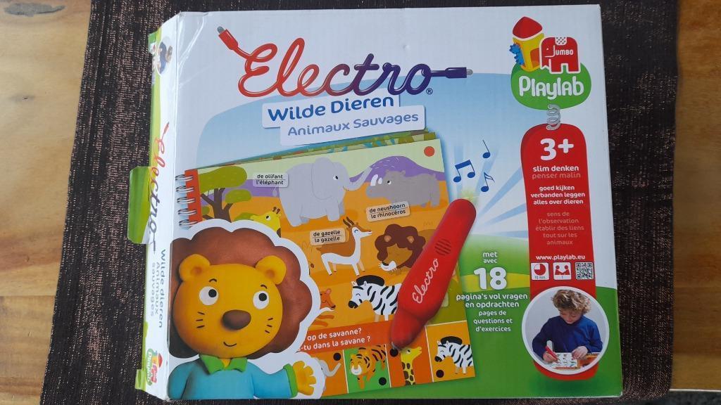 Electro wilde dieren, Ophalen, Gebruikt, Puzzelen, Met geluid