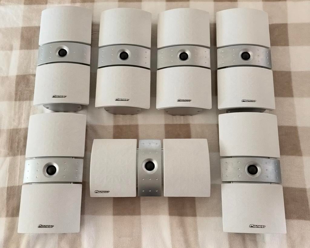 7 stuks Pioneer speakers 130watt 8 Ohms per speaker, Ophalen, Zo goed als nieuw, Pioneer