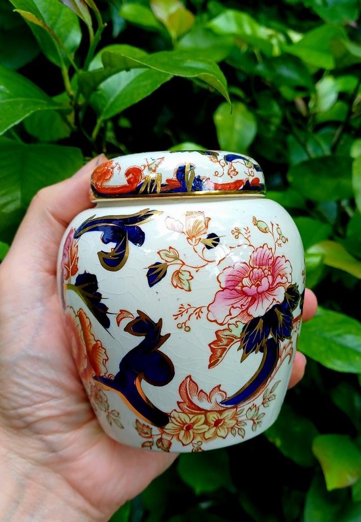 Pot à gingembre Mason's Ironstone England Mandalay, Antiquités & Art, Enlèvement ou Envoi