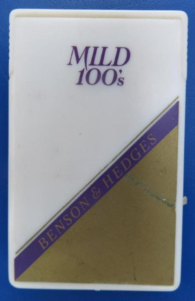 boîte Benson & Hedges, Collections, Enlèvement ou Envoi, Utilisé, Boite à tabac ou Emballage