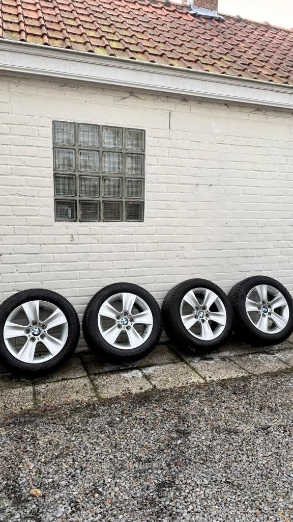 Winterbanden met velg BMW, Auto-onderdelen, Banden en Velgen, Ophalen, Gebruikt, Banden en Velgen, 17 inch