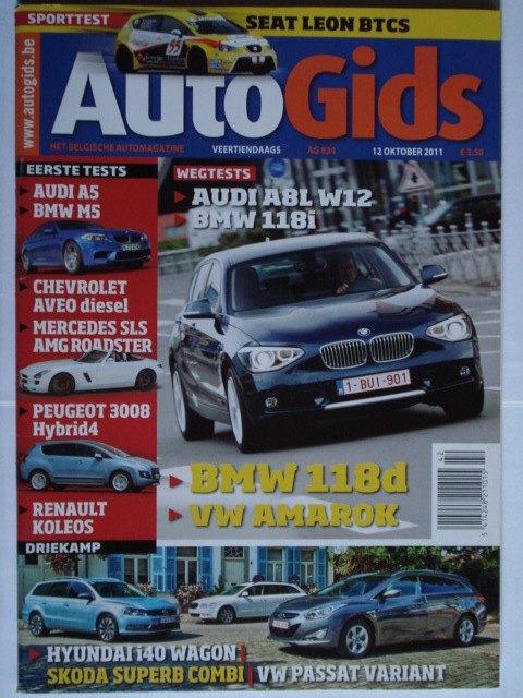 AutoGids 834 Mercedes SLS AMG/BMW M5/118/Audi A8L W12/Lagond, Envoi, Comme neuf, Général
