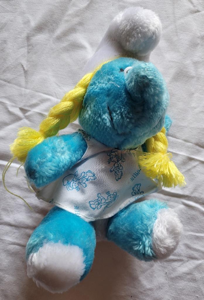 PEYO : Peluche SCHTROUMPFETE., Enlèvement ou Envoi