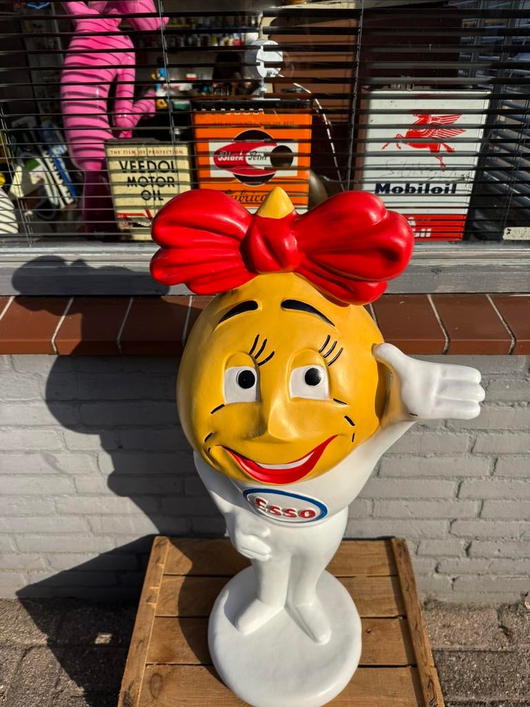 Image publicitaire Groot Esso Lady, Enlèvement, Utilisé, Panneau publicitaire