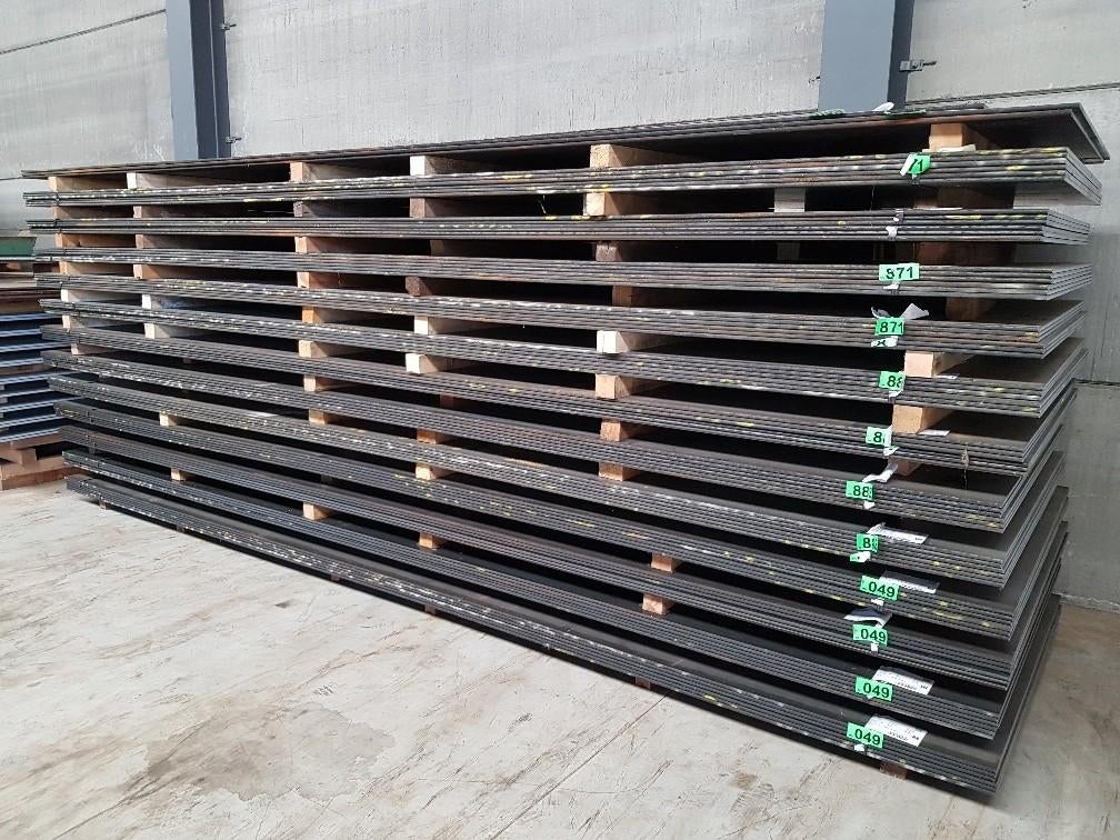 Nieuwe Stalen Rijplaten, Ophalen, Nieuw, IJzer