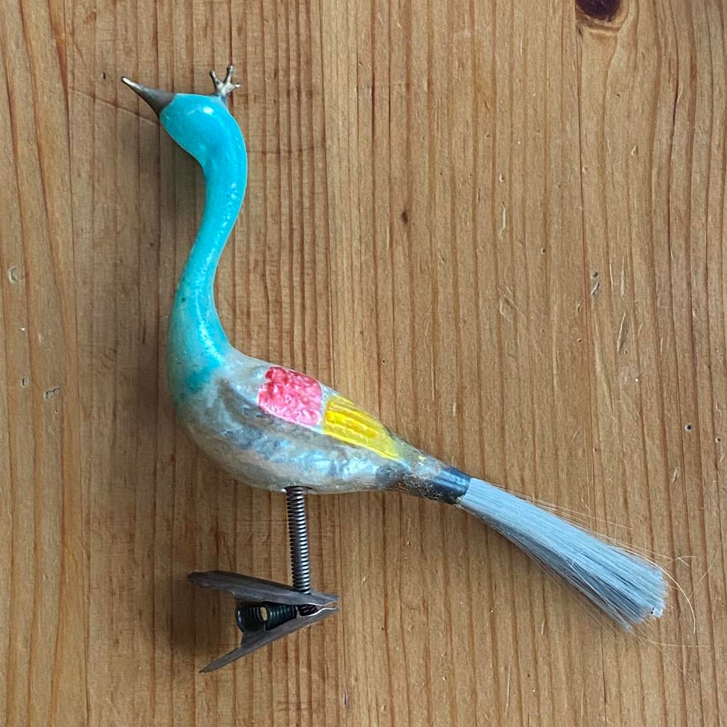Cygne, boule Noel en verre, Divers, Enlèvement ou Envoi, Comme neuf
