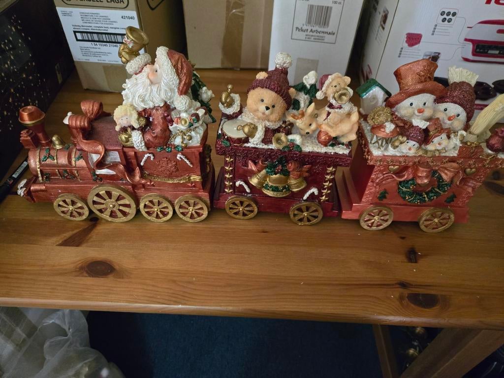 Train du pere noel, Enlèvement