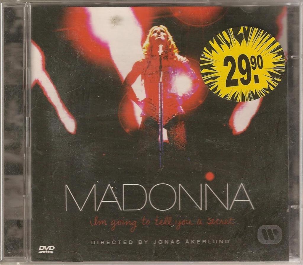 MADONNA  CD + DVD - I 'M GOING TO TELL YOU A SECRET, Envoi, Comme neuf, Coffret