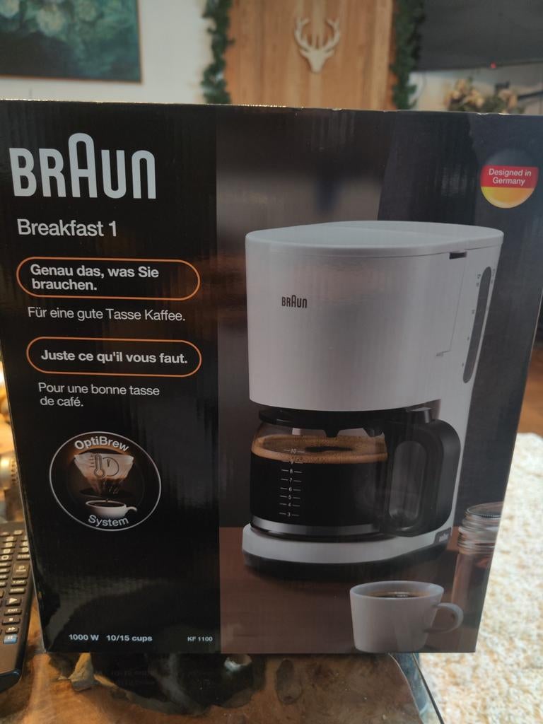 Braun KF1100, Enlèvement, Neuf, Café moulu