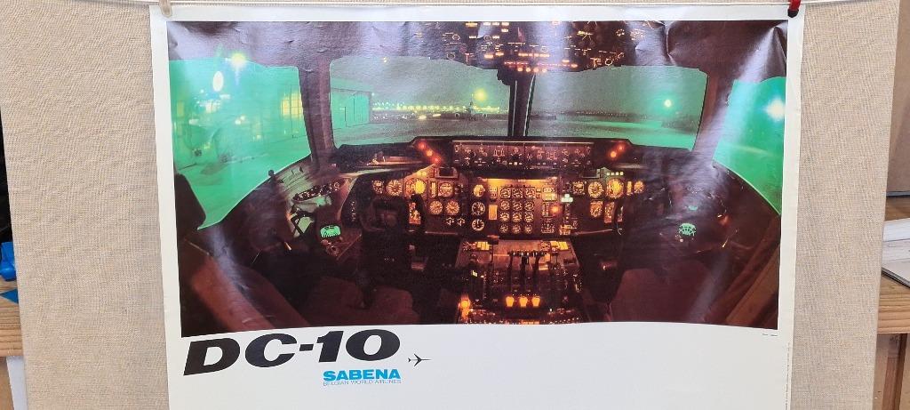 sabena affiche DC 10, Enlèvement ou Envoi