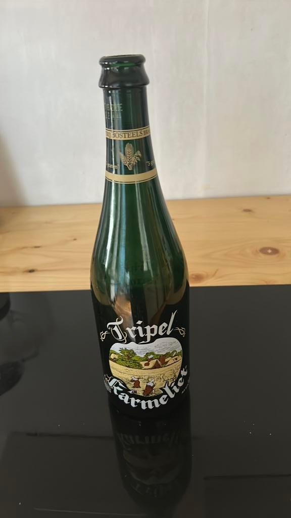 Flacon triple carmélite (vide) 750 ml, Enlèvement ou Envoi, Comme neuf