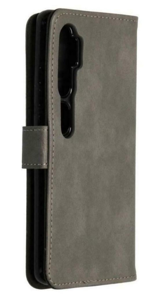 Coque iMoshion Luxe Booktype pour Xiaomi MiNote 10 (Pro) gri, Enlèvement ou Envoi, Neuf, Housse ou Sac