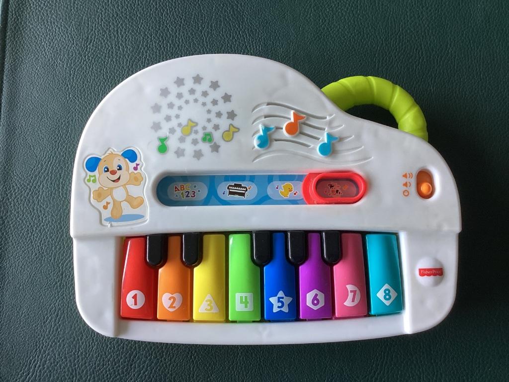Fisher price piano met geluidjes en muziekjes, Enfants & Bébés, Jouets | Fisher-Price, Comme neuf, Autres types, Enlèvement