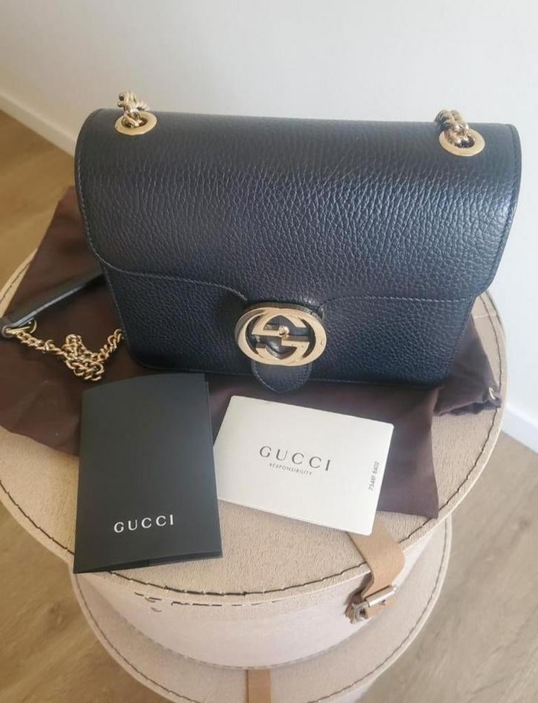 Gucci interlocking G black, Enlèvement, Noir