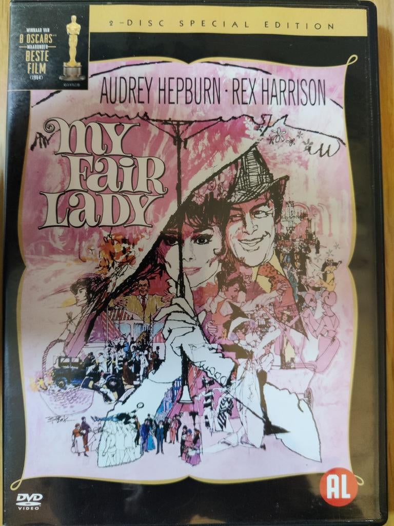 My Fair Lady (1964) (8 Oscars) (Audrey Hepburn) DVD, Enlèvement ou Envoi
