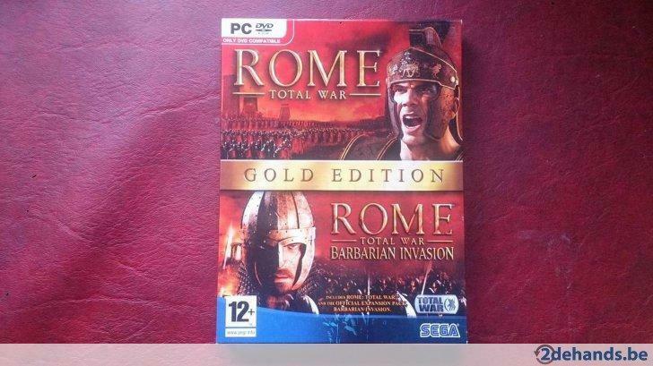 Rome total war - gold edition, Games en Spelcomputers, Ophalen of Verzenden, Gebruikt