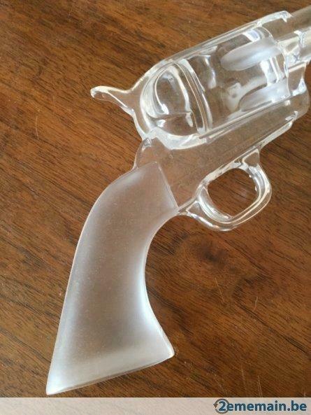 rare Revolver Colt PeaceMaker en Cristal 24% Pb