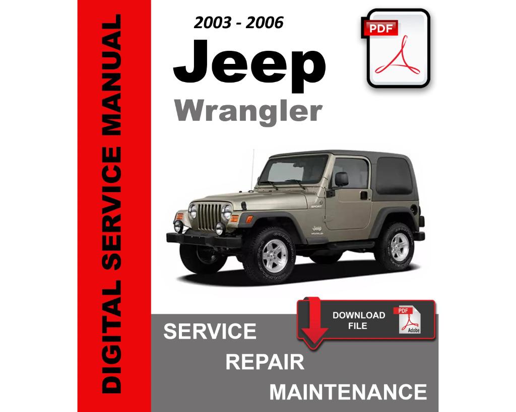 JEEP | WORKSHOP SERVICE REPAIR MANUAL | DOWNLOAD PDF, Boeken, Ophalen of Verzenden, Zo goed als nieuw, Overige merken