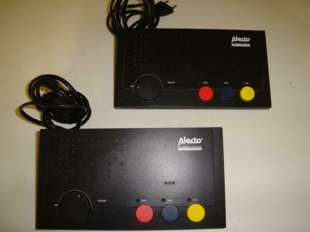 Vintage draadloze intercoms/deurtelefoons voor binnen, Telecommunicatie, Ophalen of Verzenden, Gebruikt