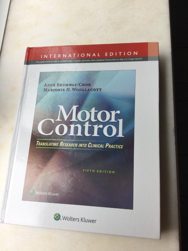 Motorcontrol studieboek, Ophalen of Verzenden, Zo goed als nieuw