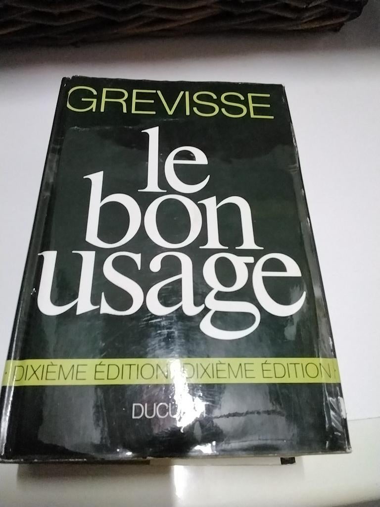 Le bon usage de Grevisse - Édition  Duculot- 10e édition, Enlèvement ou Envoi, Comme neuf