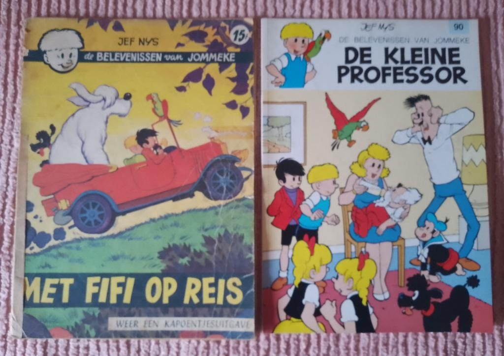 DE BELEVENISSEN VAN JOMMEKE, Boeken, Stripverhalen, Ophalen of Verzenden, Meerdere stripboeken, Gelezen, Jef Nys
