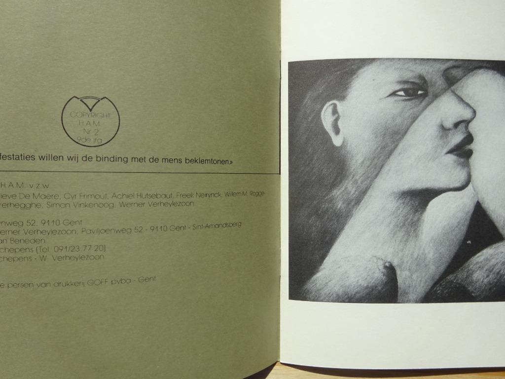 HAM 1983 Cyr Frimout / Gerd Segers, Ophalen of Verzenden, Zo goed als nieuw, Schilder- en Tekenkunst