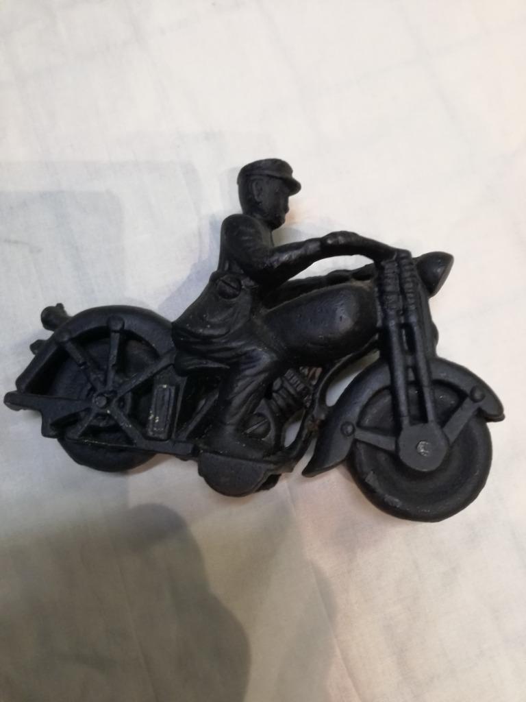Hubley Motorcycle Patrol Cast Iron Toy, Verzamelen, Retro, Overige typen, Ophalen of Verzenden