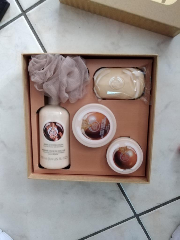 the body shop setje 5 delig badprodukten nieuw (doos 124), Ophalen of Verzenden, Nieuw