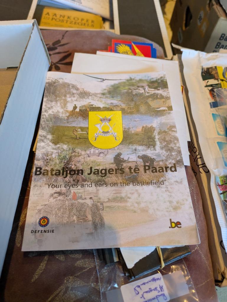 Bataljon jagers te paard, Enlèvement ou Envoi, Armée de terre, Autres types