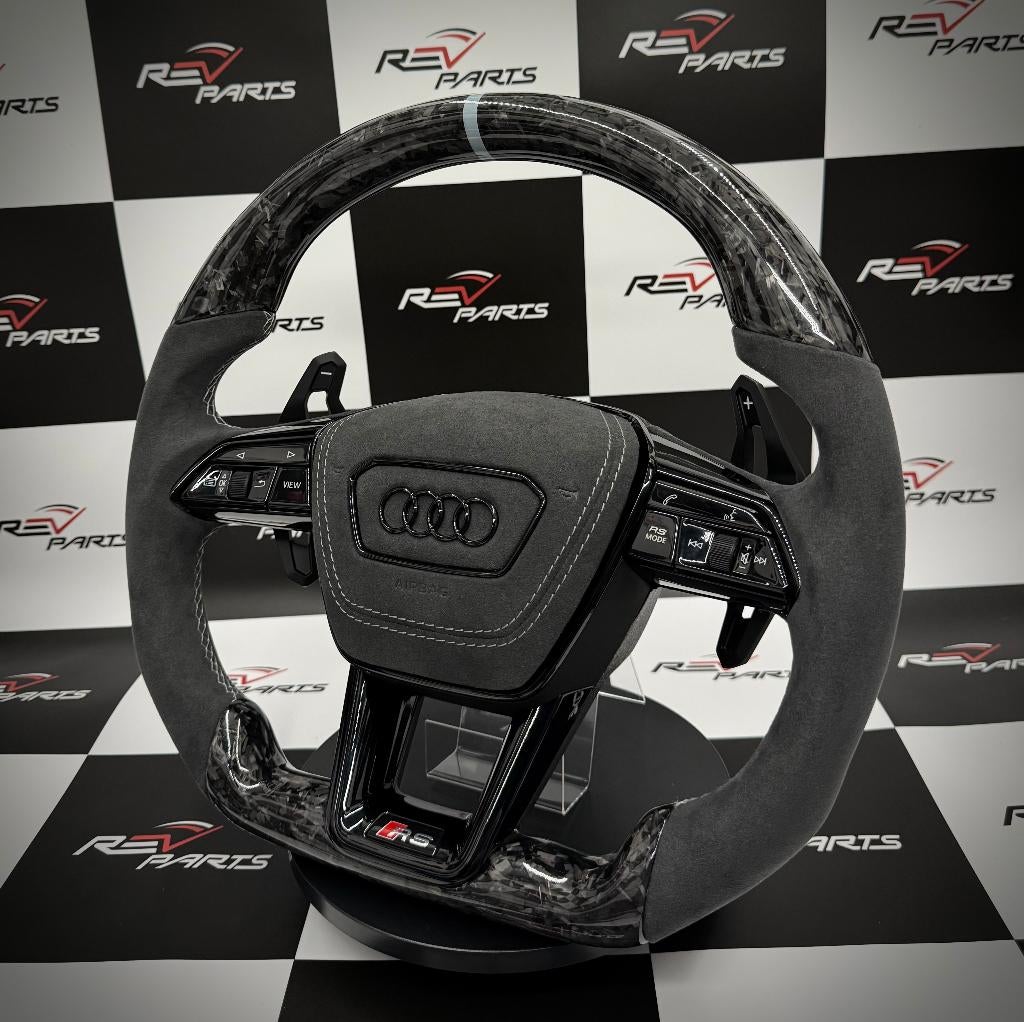 Le volant en carbone forgé Audi complète la mise  S RS, Enlèvement ou Envoi, Neuf, Audi