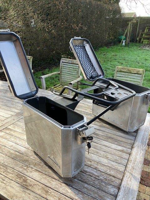 Bagagekoffers Koboldbike, Motoren, Ophalen, Gebruikt
