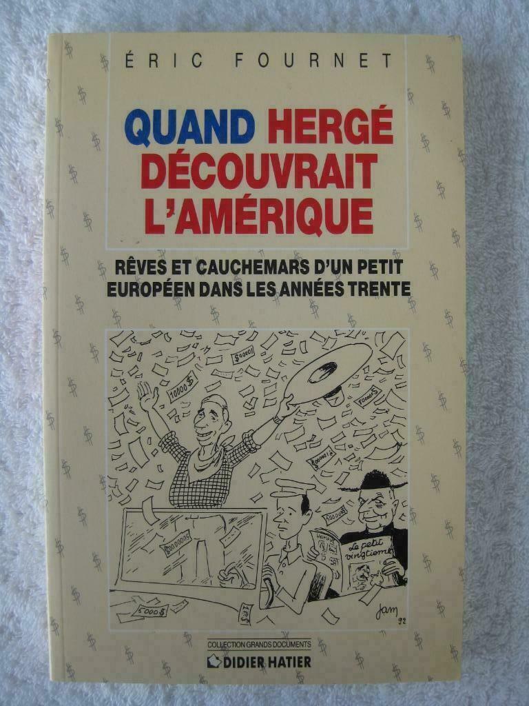 Hergé – Tintin – Eric Fournet - EO 1992 – peu courant, Livres, Enlèvement ou Envoi, Utilisé