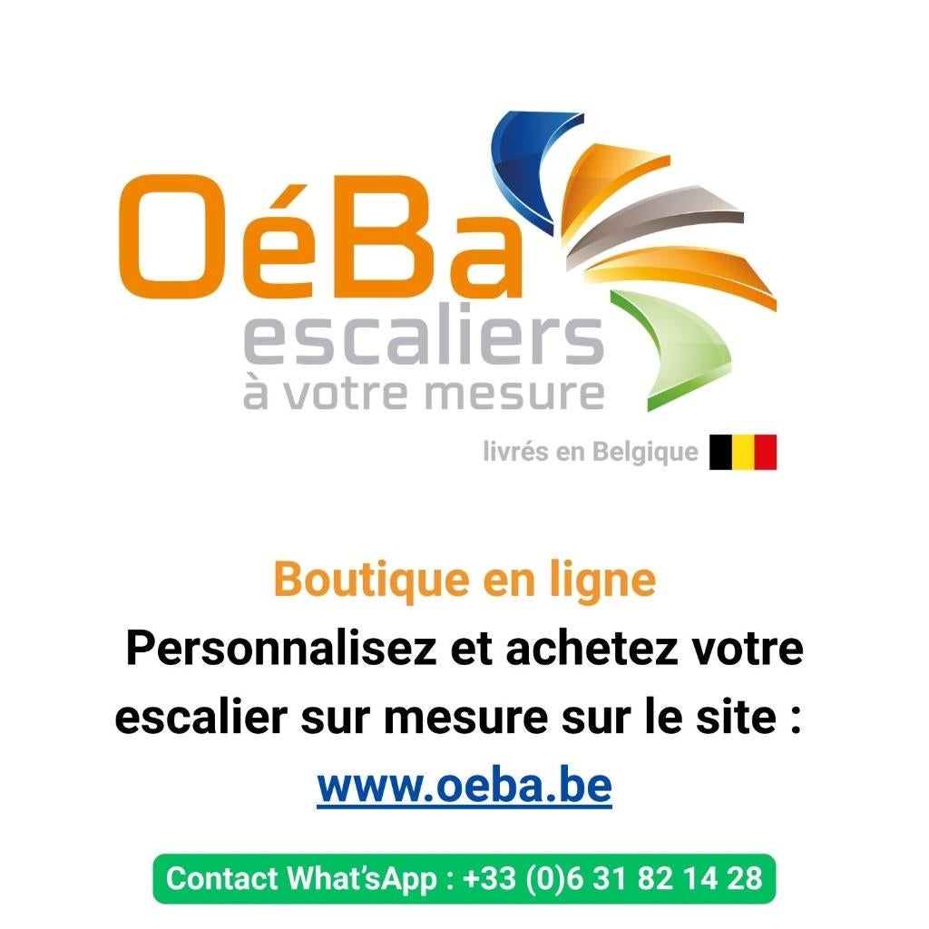 Trap op maat Metaal en hout - Gratis levering, Verzenden, Nieuw