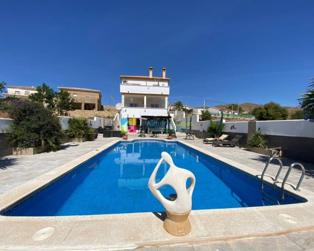 Andalusië.Almeria, Almería.Villa met 4 slaapkamers en zwemb, Immo, Arboleas, Dorp, Spanje, Woonhuis