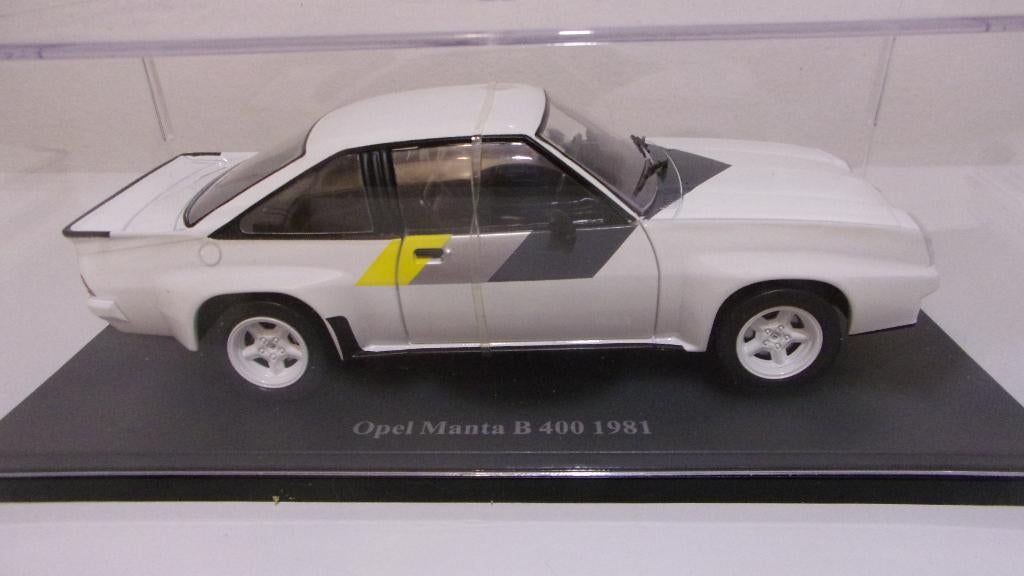 OPEL MANTA 400 de 1981 .1/24 HACHETTE NEUVE en VITRINE, Ophalen of Verzenden, Nieuw, Auto, Overige merken