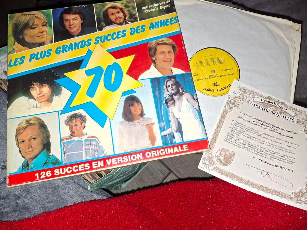 33t Collection complète 9 vinyles Readers Digest 1970, Enlèvement ou Envoi