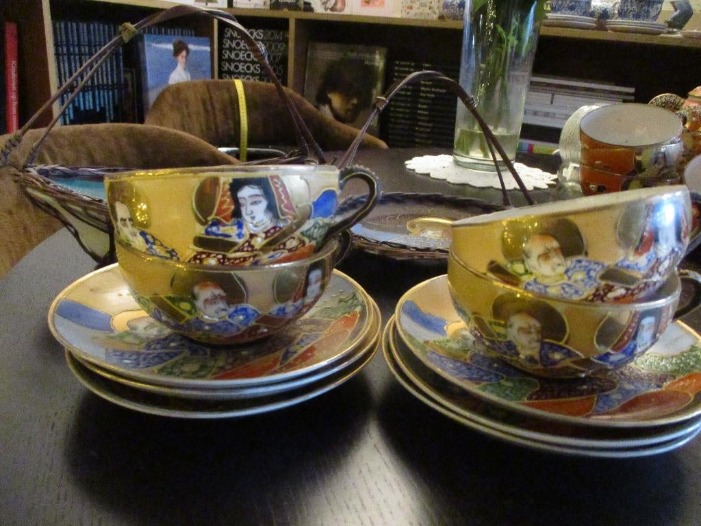 Japans Koffiesetje, Enlèvement ou Envoi, Comme neuf, Céramique, Autres styles