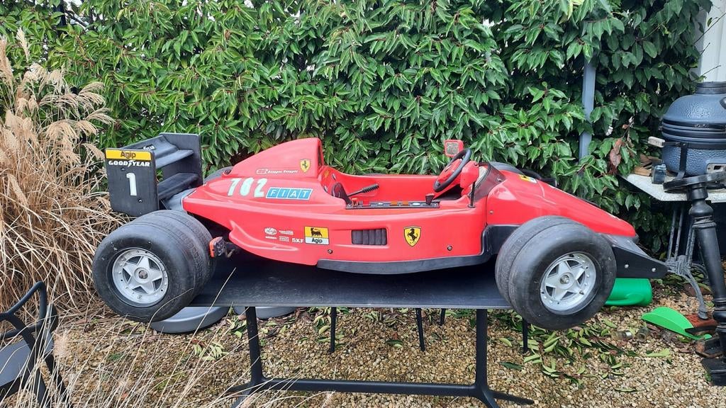 FERRARI ELECTRIC TRAPAUTO F1 MICHAEL SCHUMACHER TT TOYS, Ophalen