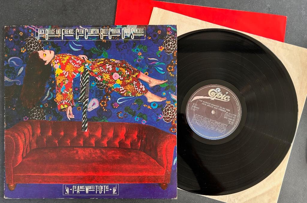 JACK BRUCE AND FRIENDS - I've always wanted to do this (LP), Envoi, 12 pouces, Pop rock