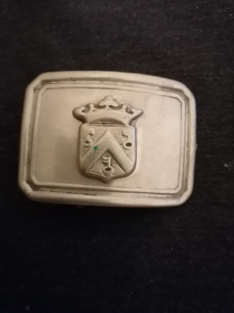 1920+- Gesp Off Politie Oostende, Ophalen of Verzenden, Rijkswacht, Kleding of Schoenen