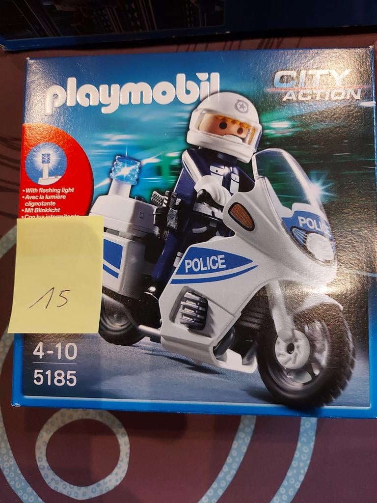 Politie motor city action 5185, Enlèvement