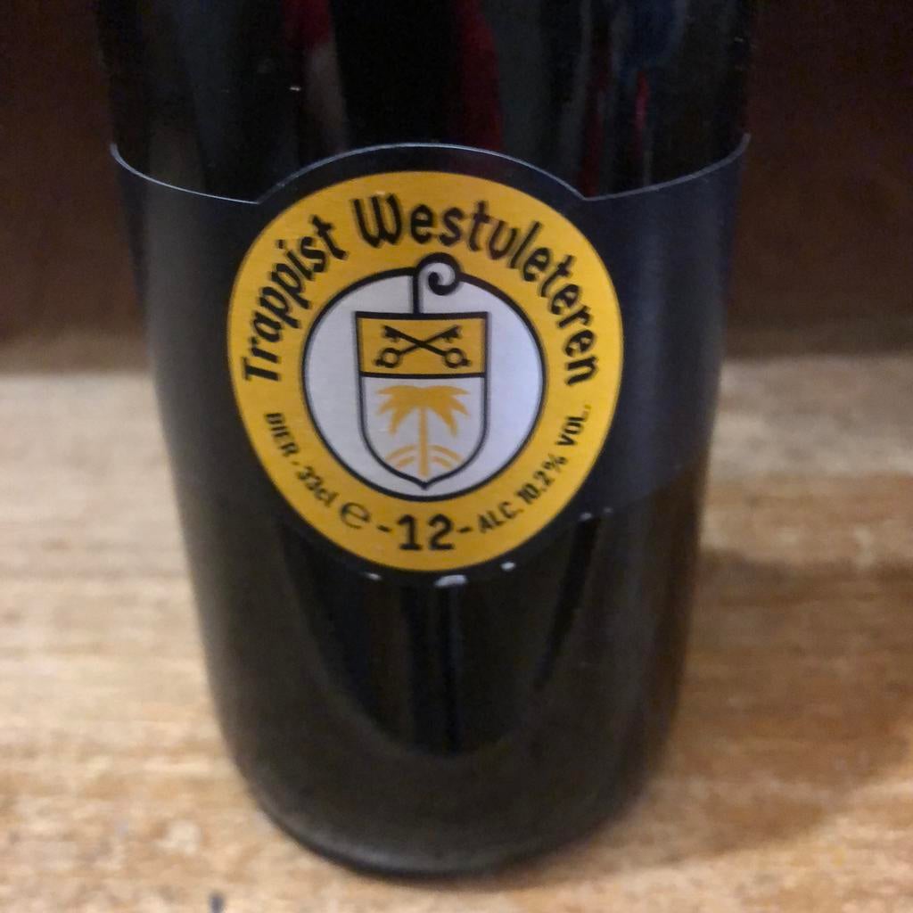 Trappist west vleteren 12, Verzamelen, Ophalen, Zo goed als nieuw, Flesje(s)