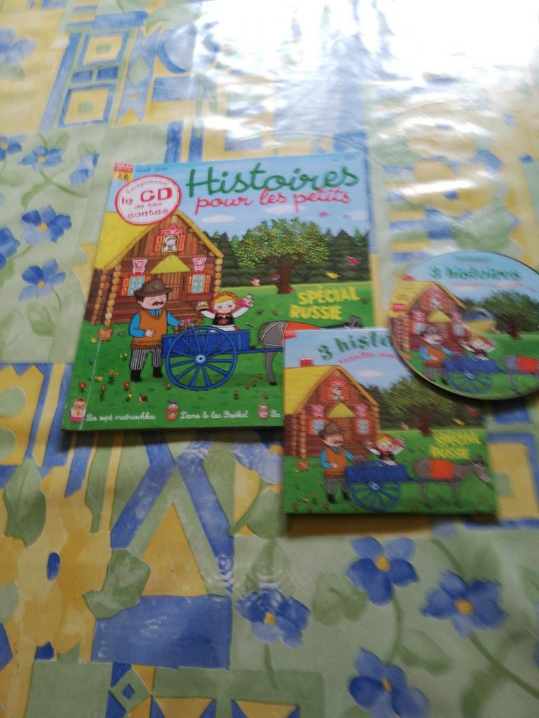 Livre +CD. 3 histoires pour les petits., Enlèvement ou Envoi, Comme neuf