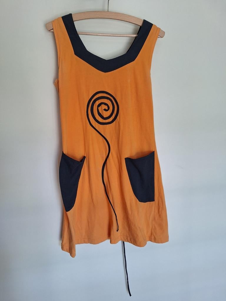etnische tuniek, Kleding | Dames, Ophalen of Verzenden, Nieuw, Maat 42/44 (L), Oranje