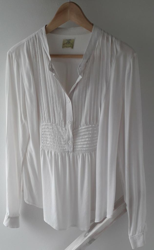 Magnifique blouse Chambre des fleurs taille 38, Taille 38/40 (M), Comme neuf, Blanc, Enlèvement ou Envoi