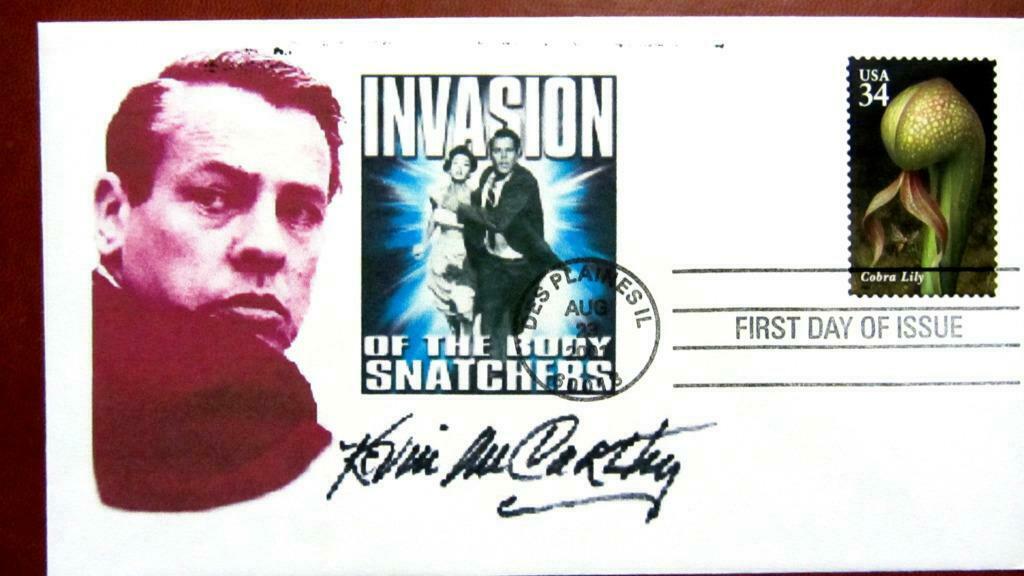 FIRST DAY COVER- LEGENDS OF AMERIKA-KEVIN Mc CARTEY, Ophalen of Verzenden, Gestempeld, Overige thema's